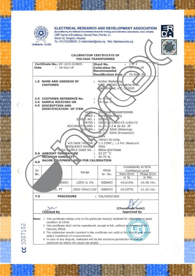 Type test certificate 13
